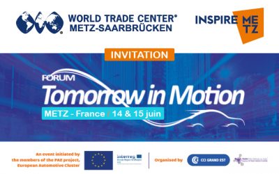 Tomorrow in Motion – Le rendez-vous de l’industrie automobile de la Grande Région