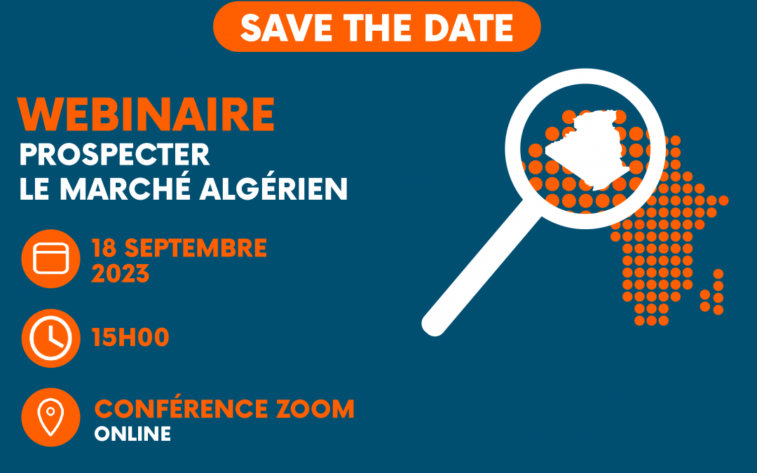 Wébinaire “Discover new markets” – Algérie 3ème édition