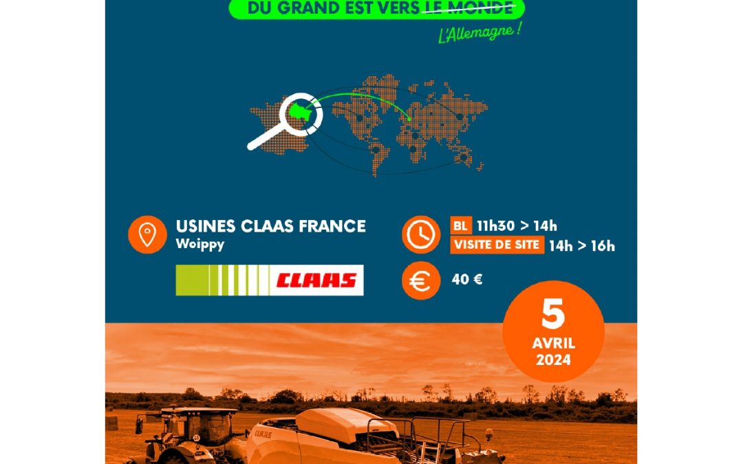 46TH CROSS-BORDER BUSINESS LUNCH WITH SITE VISIT TO THE CLAAS FACTORIES ON APRIL 5, 2024